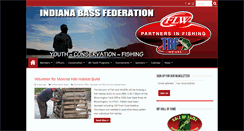 Desktop Screenshot of indianabass.com